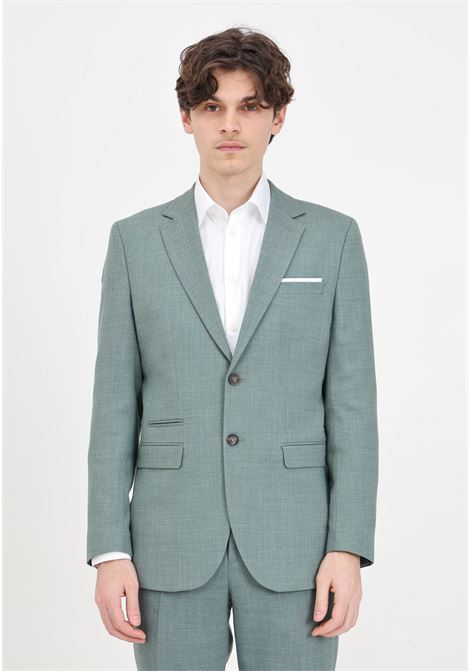 Elegant green jacket for men SELECTED HOMME | 16087870Light Green Melange